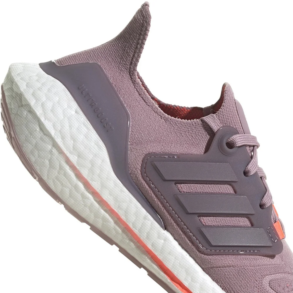 Adidas Ultraboost 22 J Mauve Purple Running Shoes Women's Size 5 - Picture 3 of 5
